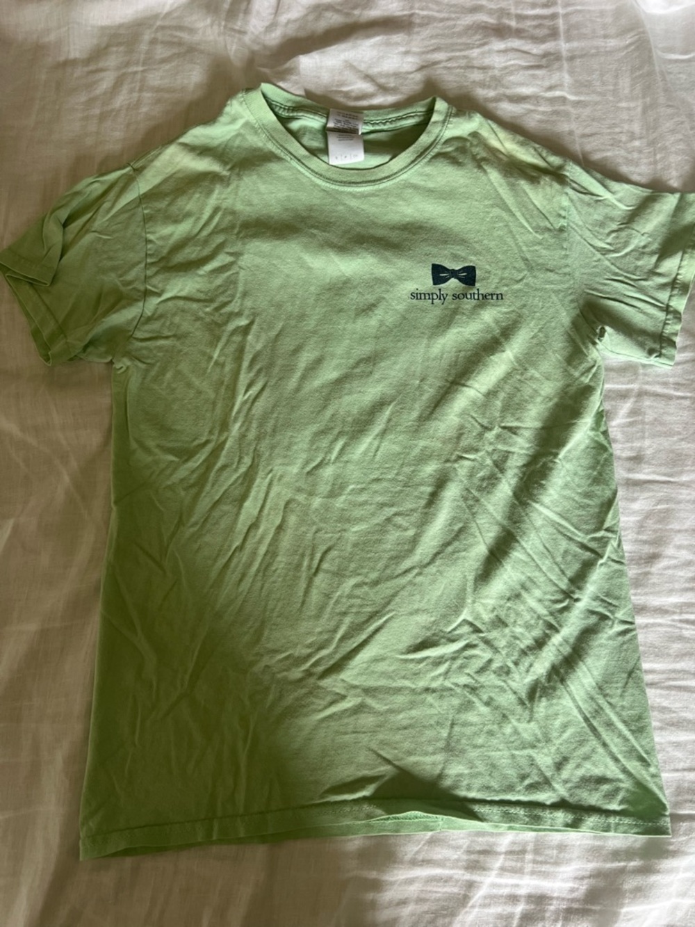 Simply Southern Mint Patchwork State Graphic Tee - Picture 2 of 2
